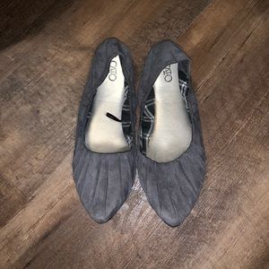 Gray Flats Size 8